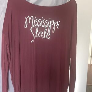 Piko by Summit Mississippi State shirt small like new Never worn washed only